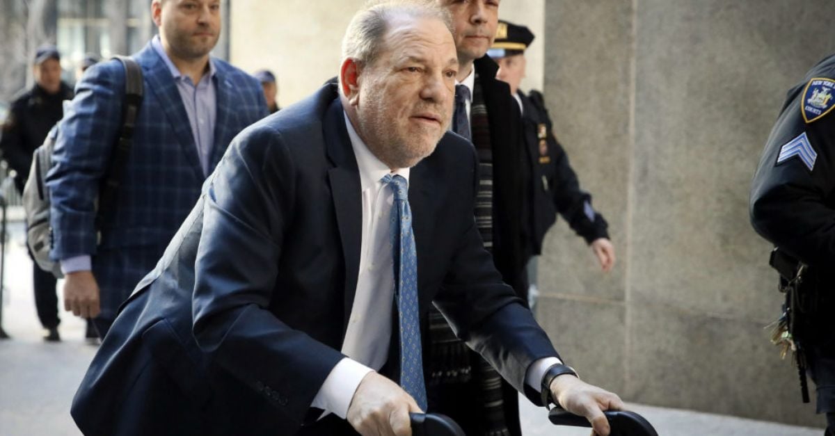 Harvey Weinstein appears in court after New York rape conviction overturned