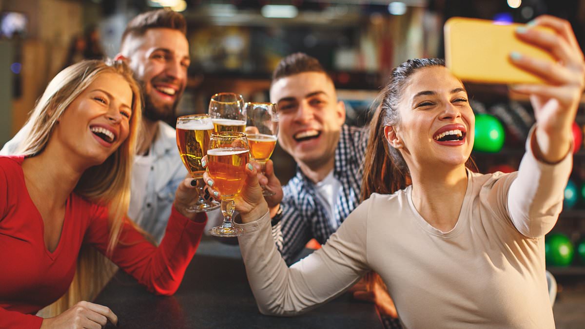 Boozy Britain: Europeans now drink the equivalent of 460 beers per year, here our fascinating map shows how the UK compares