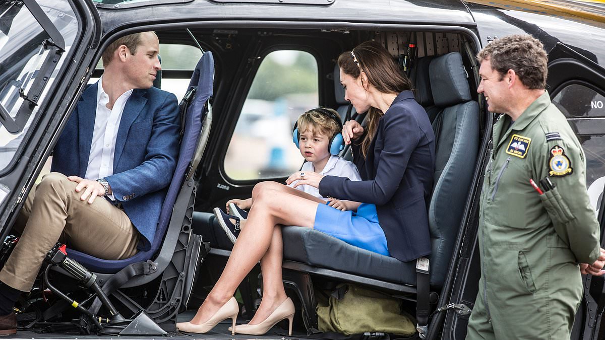 How the Queen and Charles clashed with William after he refused to stop flying his young family around Britain in his helicopter. Royal insiders reveal to ROBERT JOBSON what Kate's like behind closed doors in his definitive new book